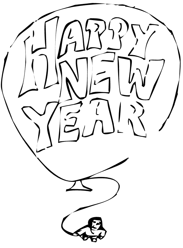 Get 85 New Years Coloring Pages Printable Ideas 39